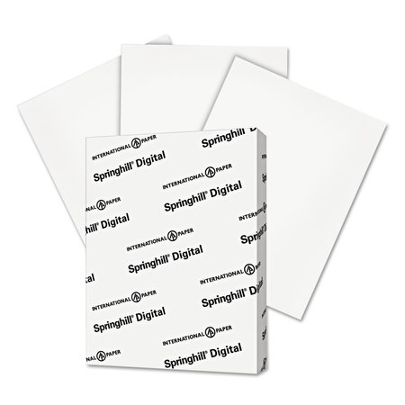 SPRINGHILL Paper, 8.5x11, Index, White, PK250 015300